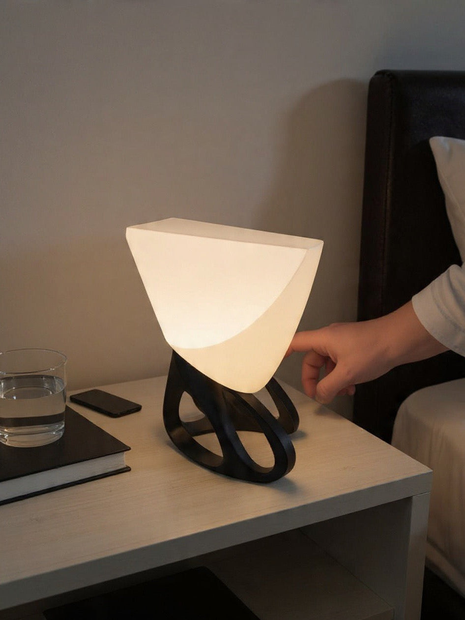 Veioză Nebula detaliu design premium